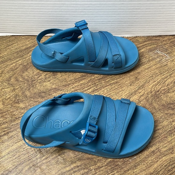 Chaco Blue Sports Sandals Size 5 Big Kids - Picture 4 of 15